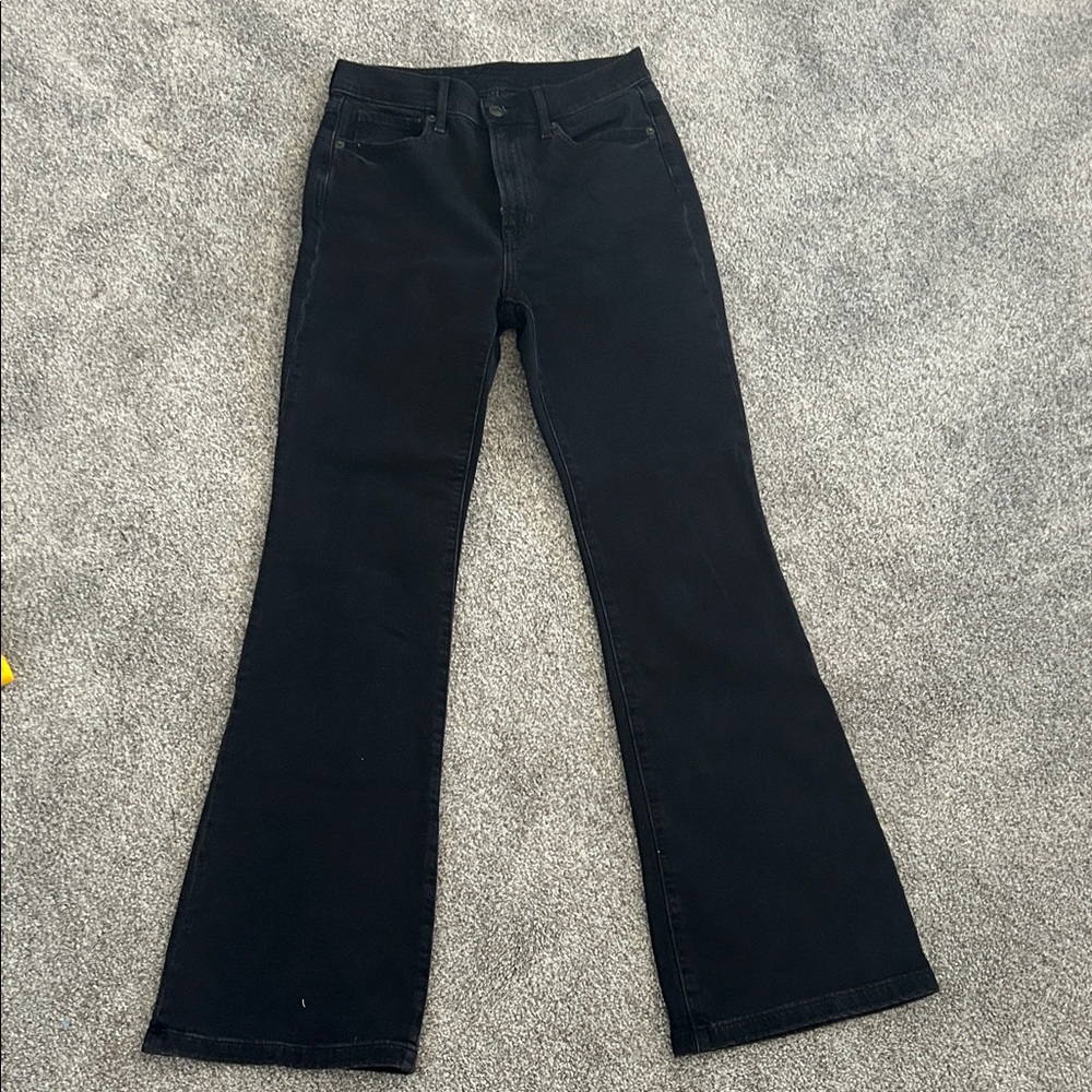 GAP 70’s Flare High Rise Jeans Black